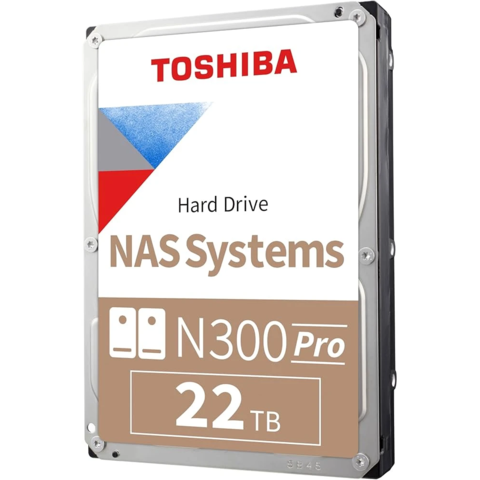 Жесткий диск HDD Toshiba N300 PRO NAS SATA3 3.5