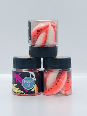 NEON 68 Maggot 46мм (6 шт ) СЫР цвет БОЖЬЯ КОРОВКА продажа от 2 шт.