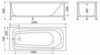 BelBagno BB102-160-70 Акриловая ванна, 160x70, цвет: белый