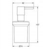 GROHE Essentials 40394DC1 Дозатор жидкого мыла