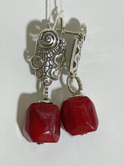 Монтеррей (серьги из серебра)
