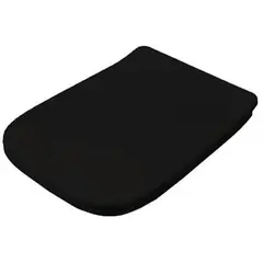 ArtCeram A16 ASA001 03 71 NERO/CR Сиденье для унитаза с микролифтом, цвет: черный глянец фото