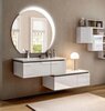 Cezares 44773 Зеркало с подсветкой, цвет: белый