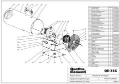 Двигатель эл. переменного тока QUATTRO ELEMENTI QE-35G 53W 2020 (243-950-104)