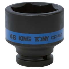 KING TONY (653548M) Головка торцевая ударная шестигранная 3/4", 48 мм
