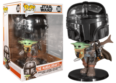 Funko POP! Star Wars. The Mandalorian: Mandalorian with The Child 10
