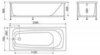 BelBagno BB102-160-70 Акриловая ванна, 160x70, цвет: белый