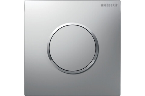 Geberit Sigma10 116.015.JQ.1 руч.пневмопривод HyTroniс, для писсуара, матовый хром лакированный, с легкоочищаемой поверхностью/глянцевый хром NEW!!!