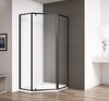 Cezares ECO-O-P-1-90-P-NERO Душевой уголок, цвет: чёрный