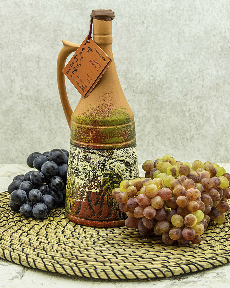 Вино Maran Winery Арени Марани Красное Сухое в Кувшине 2017 г.у. 14% 0,75 л