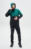 Мужская тренировочная куртка с капюшоном Nordski Pro Tour Hood alpine green-black - 24