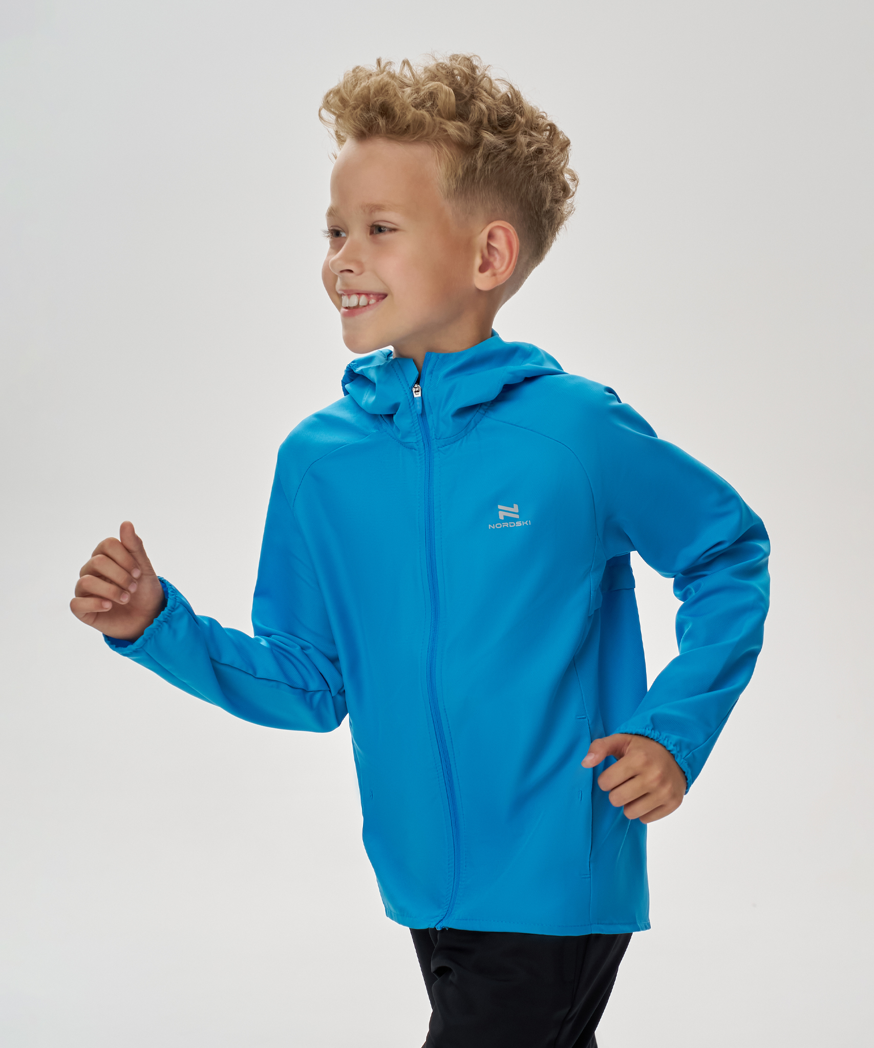 Детский спортивный костюм Nordski Jr. Run 2.0 olimpic-black - 4