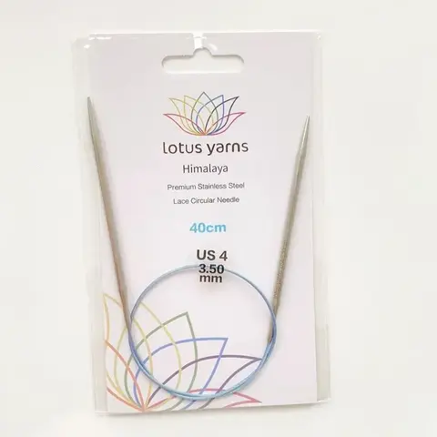 Спицы Lotus Yarns Himalaya Premium круговые 3,5 мм/40 см 14007