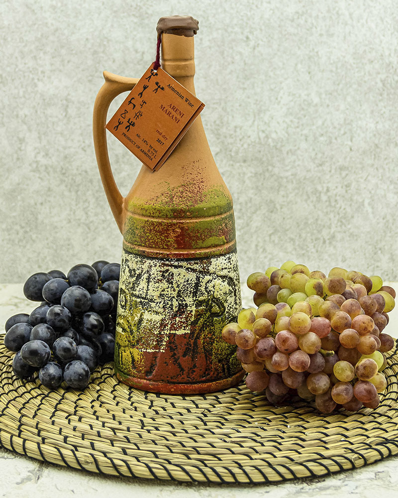 Вино Maran Winery Арени Марани Красное Сухое в Кувшине 2017 г.у. 14% 0,75 л