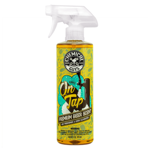 Chemical Guys "ON TAP BEER SCENT" Освежитель воздуха "Притягательный ароматом пива" 473 мл