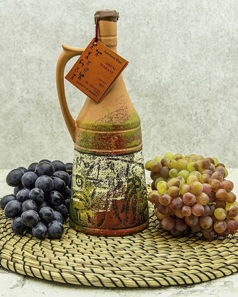 Вино Maran Winery Арени Марани Красное Сухое в Кувшине 2017 г.у. 14% 0,75 л