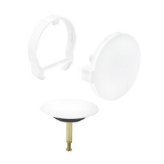 Viega Visign MT5 725815 Комплект накладок (розетка, крышка с аэратором, клапан) для Multiplex Trio, белый, модель 6161.01 фото
