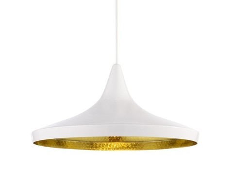 люстра  Tom Dixon Beat Light Wide ( белая  )