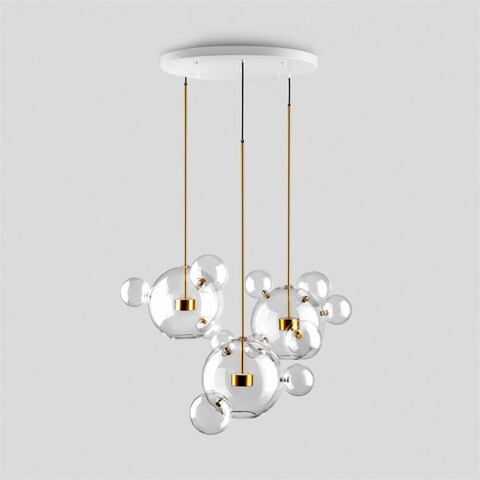 Люстра Balls Circular 14 Bubbles золото диаметр 40см.