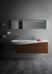 814971 УМЫВАЛЬНИК-СТОЛЕШНИЦА LAUFEN ALESSI ONE 160