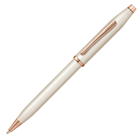 Ручка шариковая Cross Century II, Pearlescent White Lacquer (AT0082WG-113)