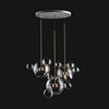 Люстра Balls Circular 14 Bubbles золото диаметр 40см.