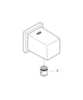 GROHE Euphoria Cube 27704000 Шланговое подсоединение