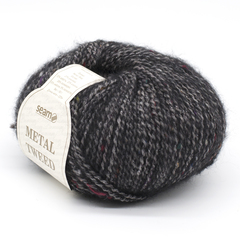 Пряжа Seam METAL TWEED