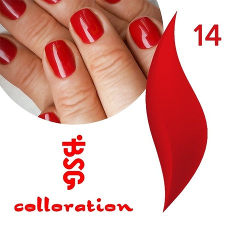 BSG Colloration, №14 Классический красный оттенок купить за 650&nbsp;руб
