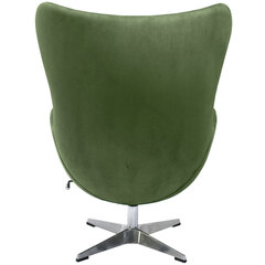 Кресло EGG STYLE CHAIR зеленый, искусственная замша