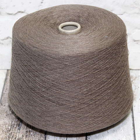 Смесовка с кашемиром (10%) NEW MILL VELOX 1/14.5 серо-коричневый
