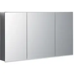 Geberit Option Plus 500.592.00.1 Зеркальный шкаф с подсветкой, три двери, 120x70x17.2см фото
