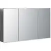 Geberit Option Plus 500.592.00.1 Зеркальный шкаф с подсветкой, три двери, 120x70x17.2см