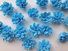 Цветок АСТРЫ из фоамирана 5,5 см.