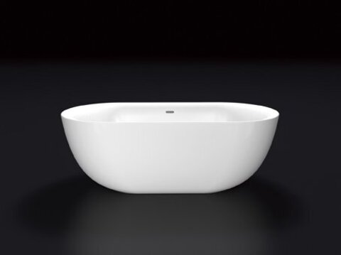BelBagno BB27 Отдельностоящая акриловая ванна, 150x78, цвет: белый