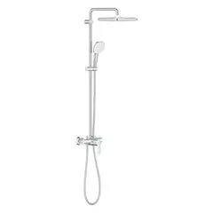 GROHE Tempesta Cube 26692001 Душевая система с однорычажным смесителем настенного монтажа, хром (замена арт. 26692000) фото