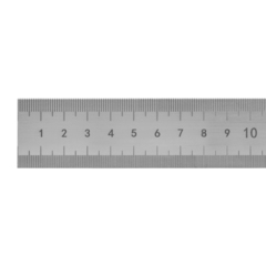 Линейка 1000х31х1,0мм Шкала 0,5/1,0мм (кл.1, Сталь) Kinex K-Met 1023-25-100 (К)