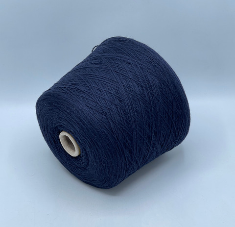 Loro Piana, Coarsehair, 2/11 550м, 100%Кашемир, Темно-синий(732), 39885