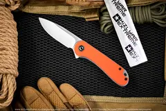 Нож Civivi Elementum C907R сталь D2 Satin Finished рукоять Orange G10