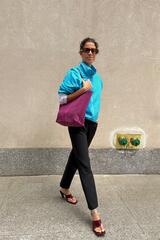ZARA КОЖАНЫЕ БОСОНОЖКИ LIMITED EDITION, БОРДОВО-КРАСНЫЙ