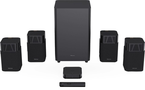 Саундбар Hisense HT SATURN 4.1.2 480Вт+240Вт черный