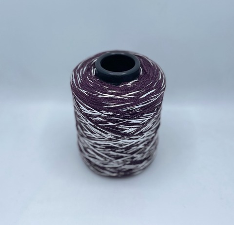 Luxury Production by Ri.Go (пр.Италия), art-Emporium, 180м/100гр, 90%Меринос,8%Полиэстер(фольга), 2%Полиамид , цвет-Слива+серебро(144/614) ,арт.32230