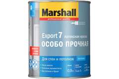 Краска для стен и потолков латексная Marshall Export-7 матовая база BW