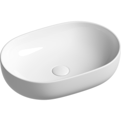 Ceramica Nova Element CN6047 Умывальник чаша накладная овальная, 60x41.5, цвет: белый фото