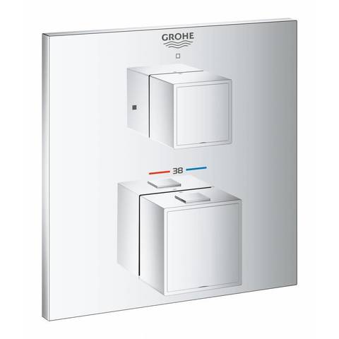 GROHE Grohtherm Cube 24153000 Термостат для душа встраиваемый на 2 потребителя