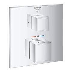 GROHE Grohtherm Cube 24153000 Термостат для душа встраиваемый на 2 потребителя фото