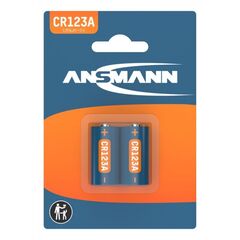 Батарейка литиевая CR123A ANSMANN 3V - 2 шт