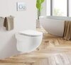 BelBagno Onda BB066CHR Унитаз подвесной безободковый с креплением, цвет: белый