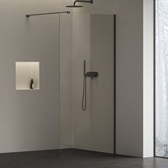 Ravak GW9WD0300Z1C Ограждение для душевой WALK-IN ST Walk-In Wall AIR 1100 черный + транспарент фото