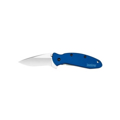 Фото Складной полуавтоматический нож Kershaw Scallion, сталь 420HC, рукоять алюминий, синий